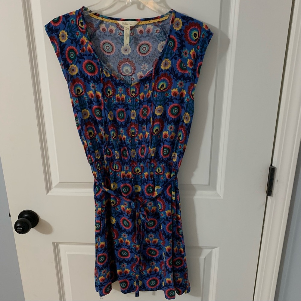 Matilda Jane Splendid Blue Floral Dress Women’s Small